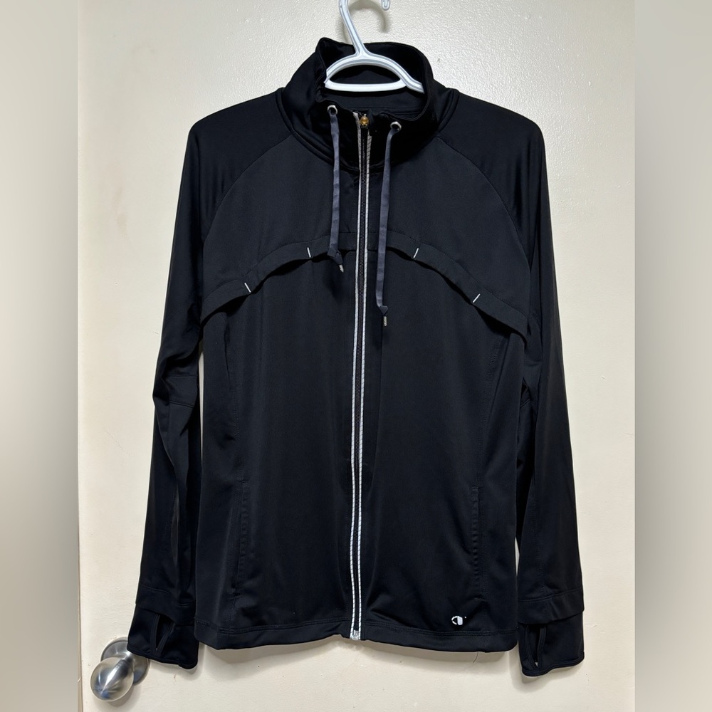 CHAMPION WOMENS LIGHT BLACK JACKET